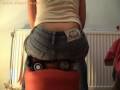 Tight jeans and flattened jeep