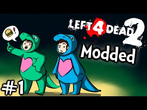 Modded Left 4 Dead 2 - McDonalds Survival (Part 1)