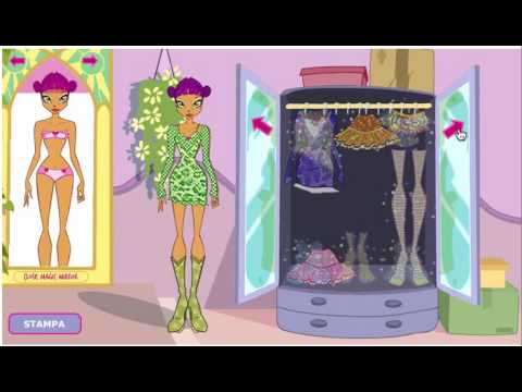 Juego: Vestuario Muñecas Winx