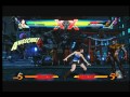 Ultimate MVC3 RE Combos Part 1 (Chris Wesker Jill and Nemesis)