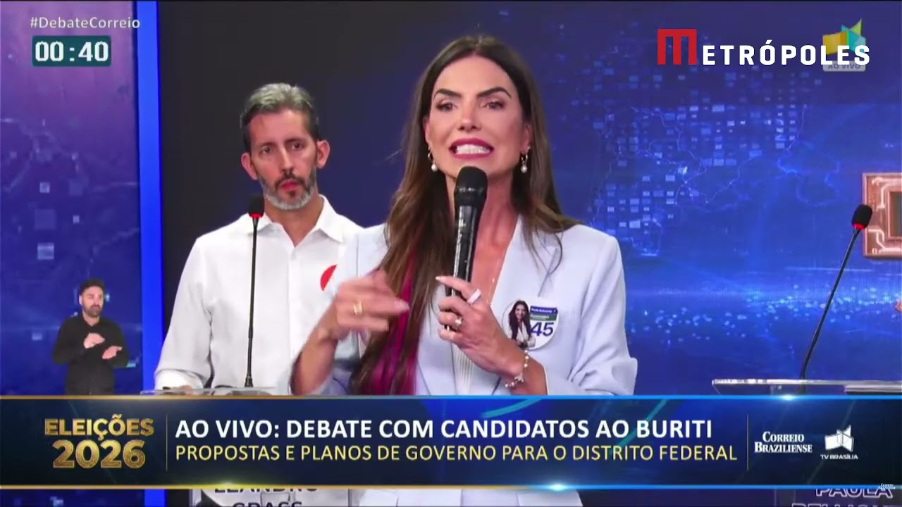 “Saúde do DF está na UTI, intubada”, diz candidata ao GDF Paula Belmonte