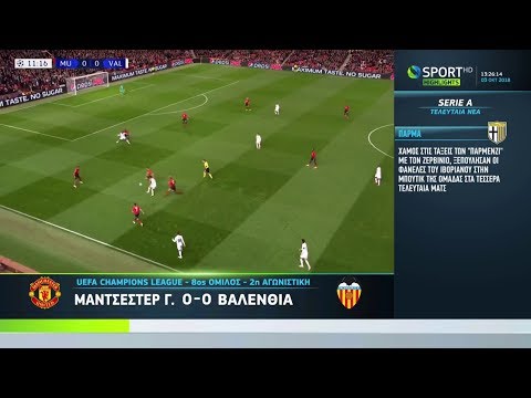 FC Manchester United 0-0 FC Valencia   ( L. C. 201...