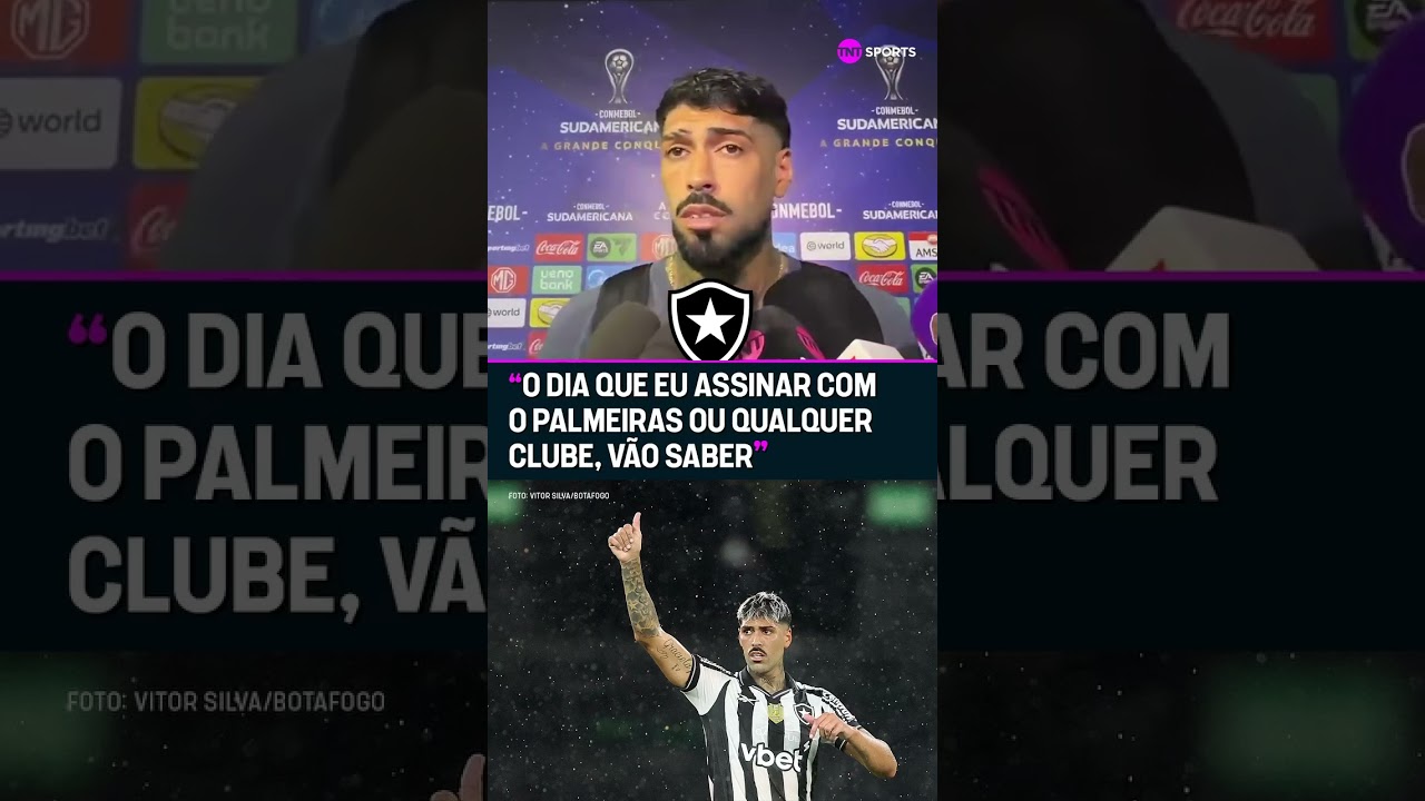 BARBOZA VAI PRO PALMEIRAS? O zagueiro afirma estar feliz no Botafogo #shorts