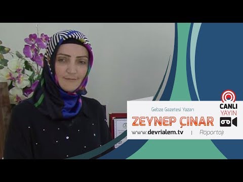 Gebze Gazetesi yazarı Zeynep Çınar ile söyleşi