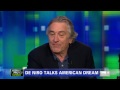 Actor Robert De Niro talks taxes, Mitt Romney, and Barack Obama.