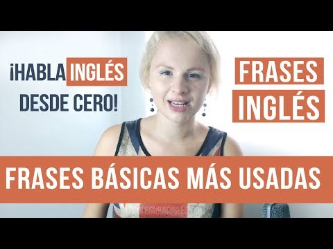 65 - Frases Básicas en inglés. Frases nivel principiante para empezar hablar inglés o para repaso. Basic English phrases, ideal for beginners or for making a basi...