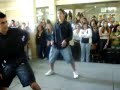 Sarau-Boleiros Do Funk Dan�ando no Sarau no col�gio Piratini