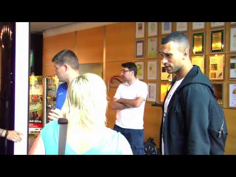 QPR'S NEW SIGNING STEVEN CAULKER ARRIVES IN GERMANY