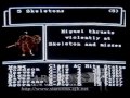 a video, which shows gameplay of the nes game, 'wizardry - proving grounds of the mad overlord'.
