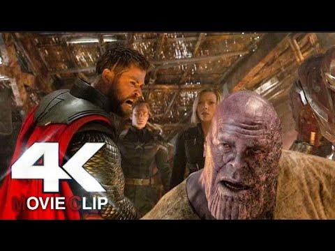 Thor Kills Thanos Scene (Hindi) | Avengers Endgame | Movie Clip HD | 4K | IMAX