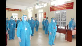 Diễn tập BC ĐBQH khóa XV và Đại biểu HĐND các cấp NK 2021-2026 trong điều kiện có dịch bệnh Covid-19