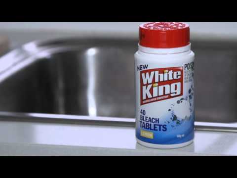 how to whiten sink