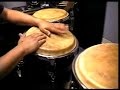 clave slap exercise on congas   rudy quesada