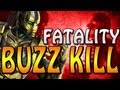Mortal Kombat 9 - Cyrax Buzz Kill Fatality with Xbox 360 and PS3 Codes!