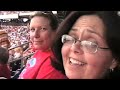 see lauren and the girls at bachelorette party at cbp to see the phils.  they get on fanovision, but guess who gets on kiss cam?
