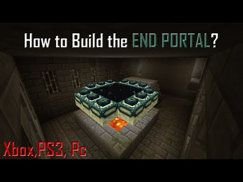 how to make an portal in minecraft