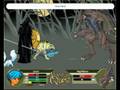 Adventure Quest battleon Zaron (93) vs NightBane (145)