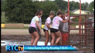 Fulton County Fair Pig Wrestling