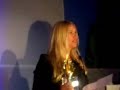 la reconocida modelo fue distinguida en el sal�n ceibo de la rural, con figuras de todos los �mbitos y bajo el padrinazgo de juan carr, fundador de red solidaria.