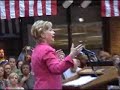 Sen. Hillary Clinton speaks at LCCC