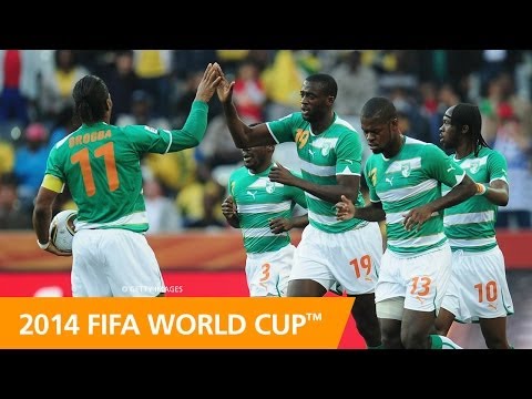 Cote - Featuring interviews with Didier Drogba, Salomon Kalou and coach Sabri Lamouchi, this preview looks at Côte d'Ivoire's FIFA World Cup history, their qualific...