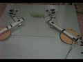 System of Co-operative Space Robots transferring an object