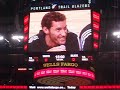 Rudy speaks at the Blazer Fan Fest 2008
