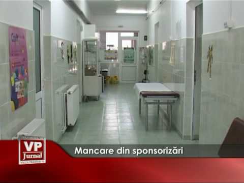 Mancare din sponsorizari
