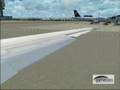 MD-80 take-off from Malpensa w/ cabin announcements