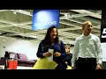 Guy tries to throw house party in Ikea #LOL