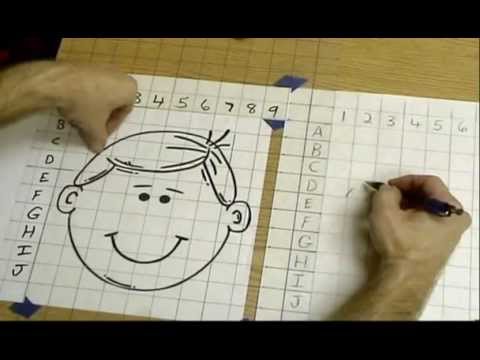 how to draw using a grid