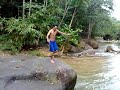 aksi panas terlampau di sungai jelapang