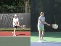 Tennis Student - Dartfish of Kathryn\