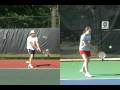 videos de Tennis Student - Dartfish of Kathryn's Forehand, Backhand, a