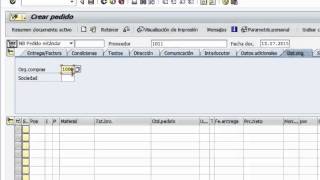MM Cómo crear una Orden de Compra en SAP