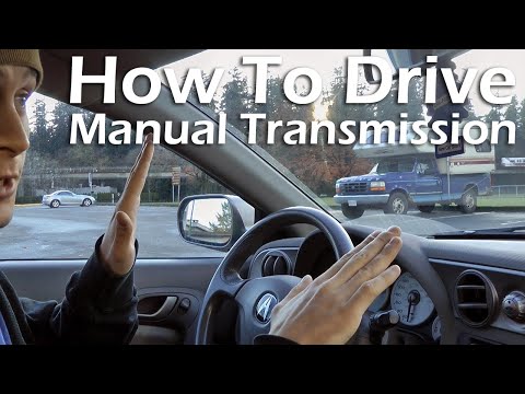 How To Drive A Manual Transmission Car (2002 Acura RSX).