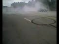 bryan doing a burnout