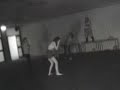 girl getting hit by glowstick