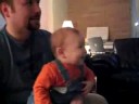 Baby laughing at Wii