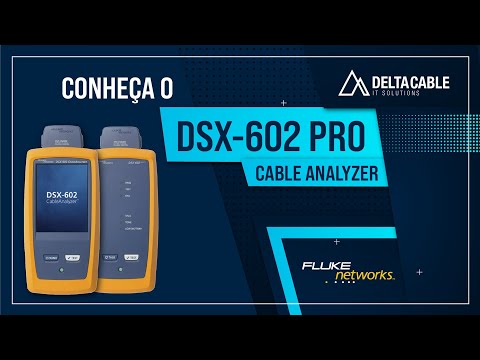 Certificador DSX-602 PRO da Fluke