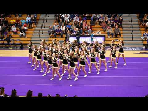 Enterprise Cheer 2018 - Halftime - 2/9 Shasta vs Enterprise Basketball