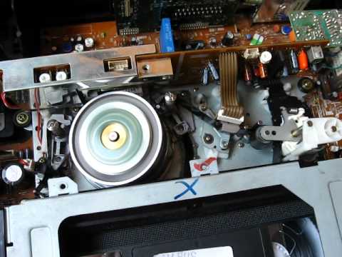 how to replace vcr belt