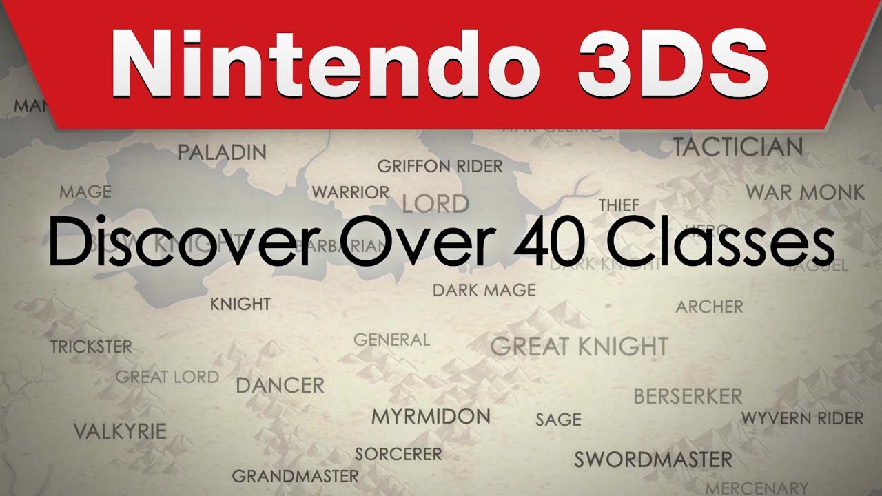 Nintendo 3DS – Fire Emblem Awakening Character Classes Trailer