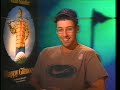 Back in 1994, when Sneak Peek was brand new, we had a phone interview with Adam Sandler for his movie Happy Gilmore. Not only were we interviewing a celebrity, but the interviewer would soon become famous on the Internet as well. __________________________ For full episodes of Sneak Peek, go to our NEW website: texasstudenttv.com And to get regular updates, check out our twitter at: twitter.com And you can become a fan of our show at www.facebook.com And of course, come back for new videos every week here on our channel: www.youtube.com The interviewer, Burnie Burns, would go on to create Roosterteeth and the popular web series, Red vs. Blue, after his time here at TSTV.