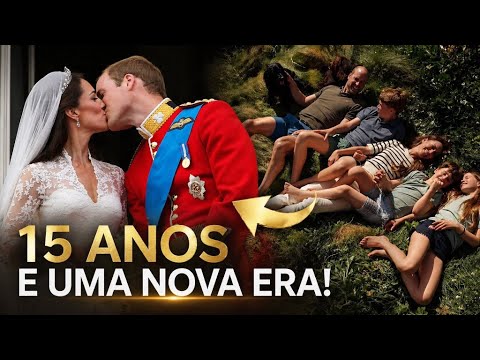 William e Kate 15 ANOS DE CASADOS quebrando tradições e a NOVA ERA