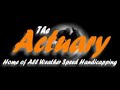 Horse Racing Tips - The Actuary - Speed Handicapping