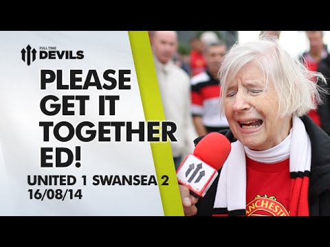 '4th? You're Having A Laugh'  | Manchester United 1 Swansea 2 | FAN CAM