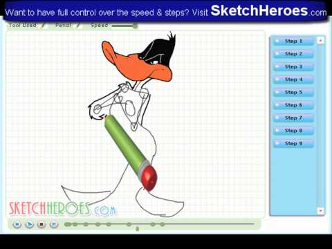 DAFFY DUCK ON LOONEY TUNES