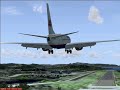 Landing Flesland FS2004 Landing Flesland FS2004