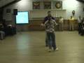 Peter Strom and Ramona Staffeld demonstrate social Lindy Hop
